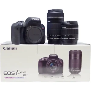 Canon/キャノン EOS Kiss X9i Wズームキット 状態良好 元箱付 #bone01