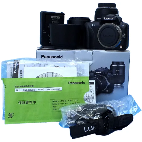 Panasonic LUMIX DMC-G3 ブラック Wズームレンズキット #K6 」の参考 