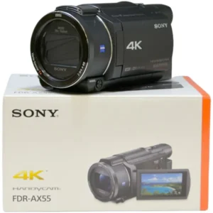 SONY デジタル４Kビデオカメラ FDR-AX55 元箱付 #bone01