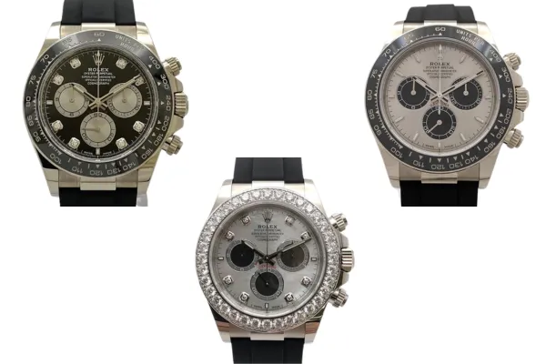 ホワイトゴールド（WG）・オイスターフレックスブレスレット