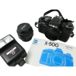 se68 ミノルタ X-500 50mm/1.7 ストロボ ジャンク扱