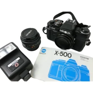 se68 ミノルタ X-500 50mm/1.7 ストロボ ジャンク扱