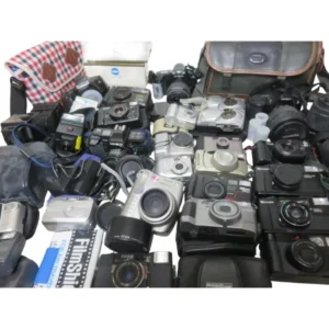 se748 大量カメラ まとめて ジャンク扱 FUJIFILM/RICOH/NIKON/KONICA/MINOLTA/Tokina 24-200/OLYMPUS