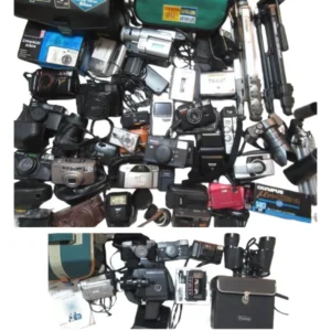 se760 大量カメラ ジャンクセット Velbon/Rollei A 110/BAUER/SIGMA 70-300/VICTOR GR-DV1/SONY TRV735/FUJICA/双眼鏡