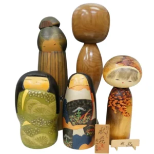 こけし5体まとめ