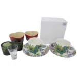 イッタラｘマリメッコ キャンドルホルダー×2 アラビア ルノバタフライC＆S×2 ルクレーゼ ラムカン×2 他計7点