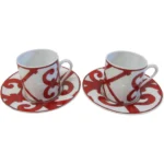 エルメス ガダルキヴィール カップ&ソーサー 計2客