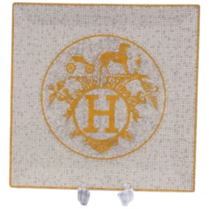 エルメス モザイク ヴァンキャトル スクエアプレート