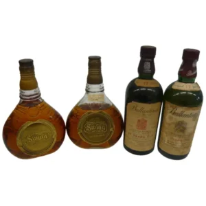 ジョニーウォーカー バランタイン ウイスキー スコッチ 4本セット