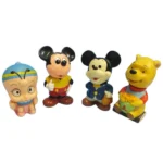 タツノコプロ みなしごハッチ ソフビ製 他計4体