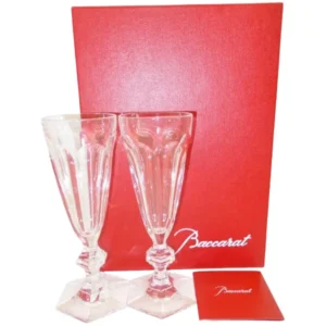 バカラ アルクール シャンパンフルート 2客セット