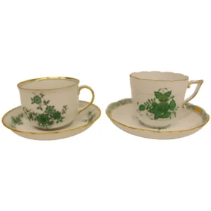 ヘレンド アウガルテン アリアテレジア インドの華 カップ＆ソーサ― 2セット