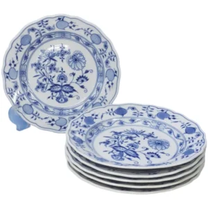 マイセン プレート6枚セット20cm ブルーオニオン 大皿 テーブルウェア