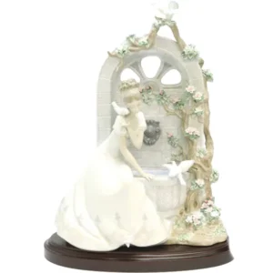 リヤドロ 愛のさえずり 少女 小鳥 フィギュリン 2000体限定 陶磁器 人気 西洋ブランド置物