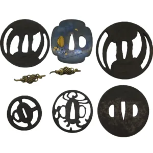 刀剣用品 刀装具 刀の鍔のようなもの 鍔 目貫など