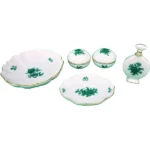 アウガルテン プレート、ミニプレート、小物入れ、香水瓶 5点セット