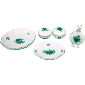 アウガルテン プレート、ミニプレート、小物入れ、香水瓶 5点セット