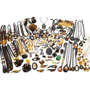 べっ甲 鼈甲 アクセサリー ネックレス ブローチ おまとめ