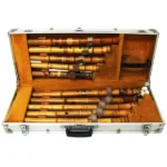 尺八 10点セット 銘あり (竹治 仙山 隆峰 蘭畝 沢仙 容山) 収納ケースあり