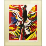 岡本太郎 (神奈川県) 哄笑 抽象画 日本のピカソ 絵画 版画 現代アート 貴重 美術品 インテリア 保証