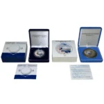 新幹線鉄道開業50周年記念千円銀貨他