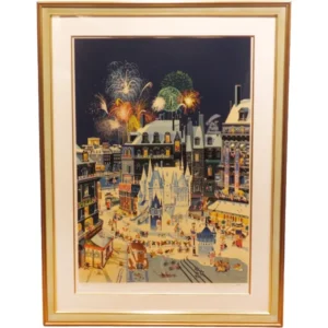 絵画 ヒロ・ヤマガタ スノーキャッスル