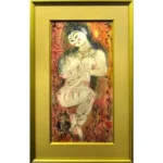 絵画 リトグラフ 棟方志功 天乃宇受女之美胡登図