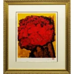 絵画 三岸節子 花