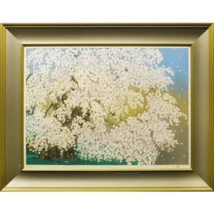 絵画 中島千波 三春の瀧桜