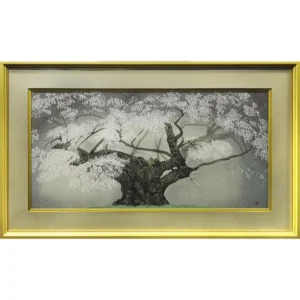 絵画 中島千波 樹霊淡墨桜