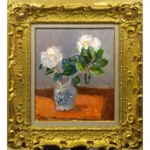 絵画 中川一政 白椿