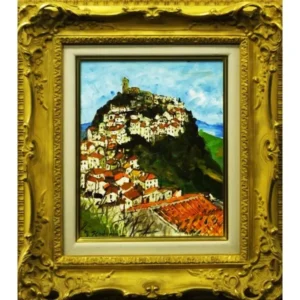 絵画 児玉幸雄 カザレスの村