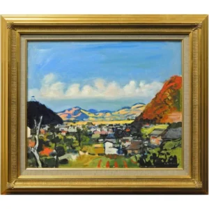 絵画 児玉幸雄 道後の朝