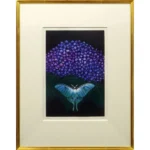 絵画 加山又造 紫陽花