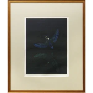 絵画 加山又造 翡翠