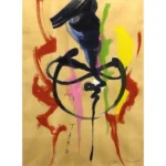 絵画 岡本太郎 作品(顔)