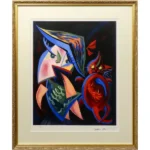 絵画 岡本太郎 美女と野獣