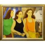 絵画 東郷たまみ サマータイム