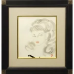 絵画 東郷青児 婦人像