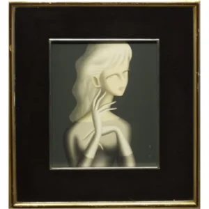 絵画 東郷青児 婦人像