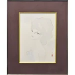 絵画 東郷青児 婦人像