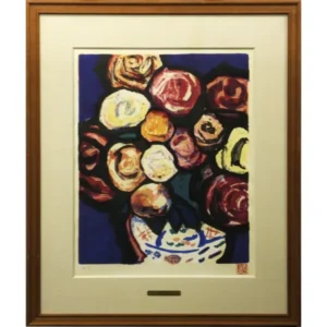 絵画 林武 薔薇