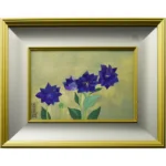 絵画 浜田台児 桔梗