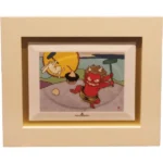 絵画 瀧下和之 桃太郎図ノ番外 鬼ヶ島でぺったんこ。