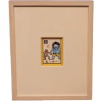 絵画 瀧下和之 直筆水彩絵札 青鬼