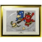 絵画 瀧下和之 鬼ヶ島でつんつくつん