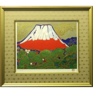 絵画 片岡球子 めで多き富士