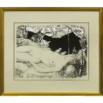 絵画 藤田嗣治 夢