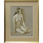 絵画 高塚省吾 裸婦