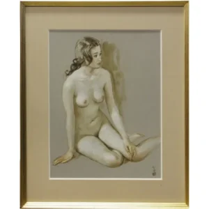 絵画 高塚省吾 裸婦